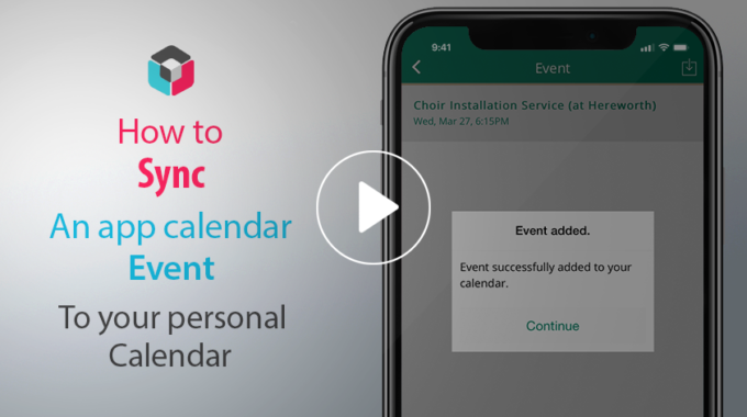 Adding SchoolApp Calendar events to your phones Calendar